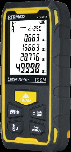 RTRMAX Teknik Özellikler Rtm035g Rtm037g RTM039G ürün görseli