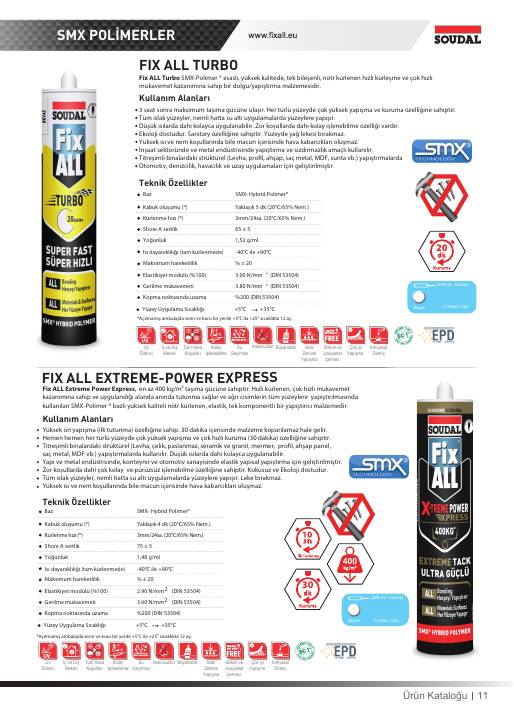 Soudal Fix All Extreme Power Express ürün görseli