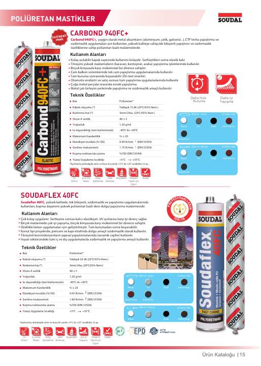 Soudal Soudaflex 40FC ürün görseli