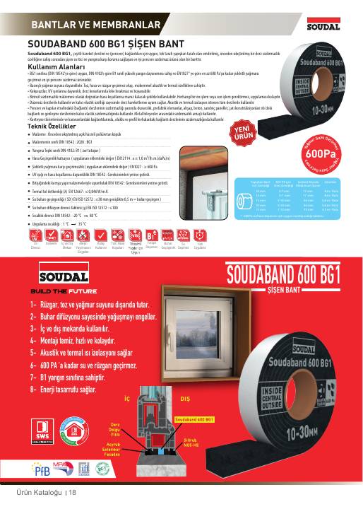 Soudal Soudaband 600 BG1 ürün görseli